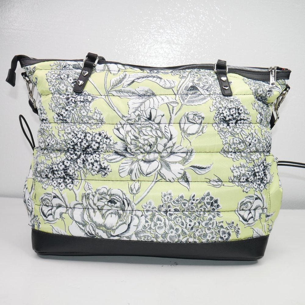 Betsey Johnson Tote Weekender Diaper Bag Leopard - Picture 2 of 9